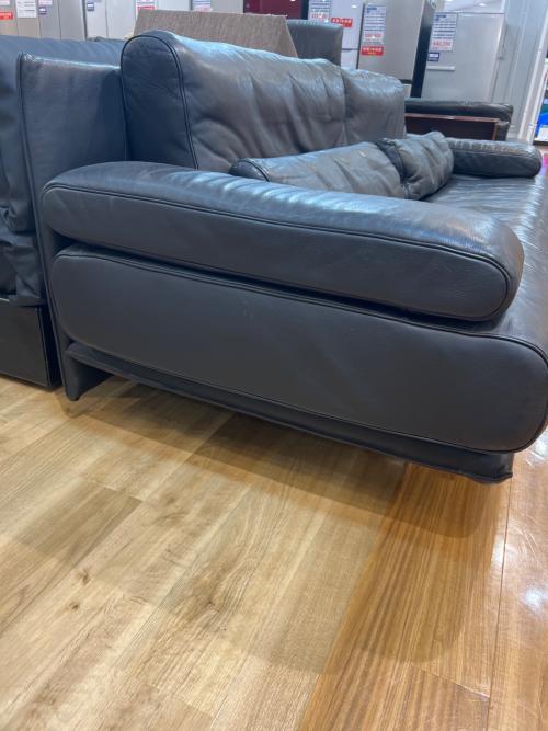 ROLFBENZ (ロルフベンツ) 3人掛けソファー グレー 248 ロングソファ 6500 総革