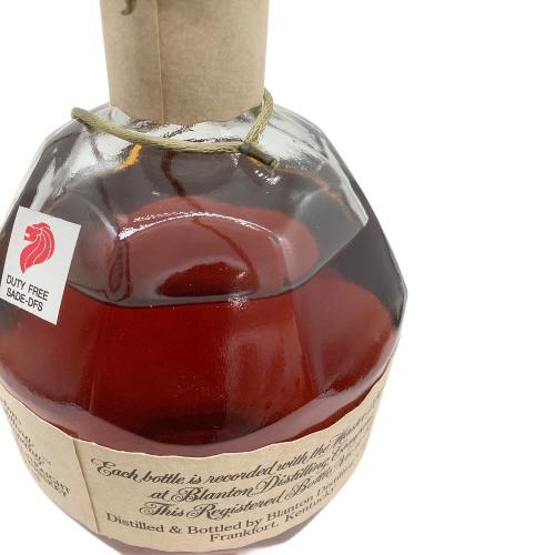 blantons バーボン 競馬 750ml シングルバレル 未開封