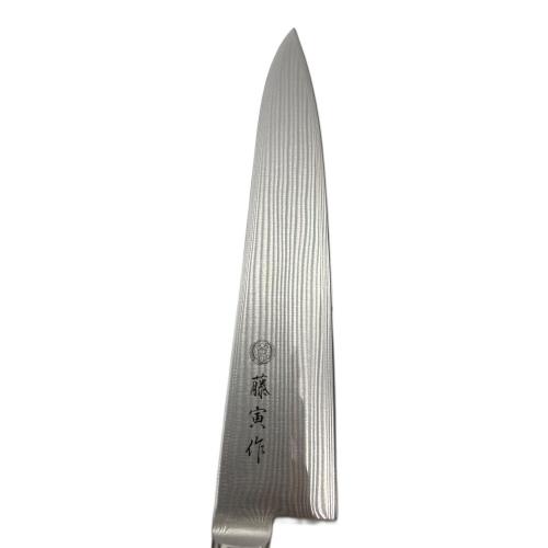 藤寅 包丁 ※保管時ヨゴレ有 牛刀270mm