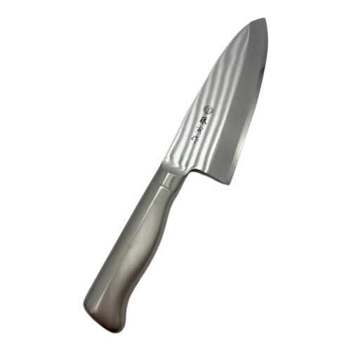 藤寅 包丁 ※保管時ヨゴレ有 出刃210ｍｍ