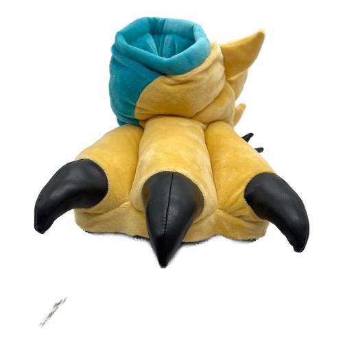 モンスターハンター 踏みしめろ！ジンオウガスリッパ キャラクターグッズ モンスターハンター20周年 大狩猟展