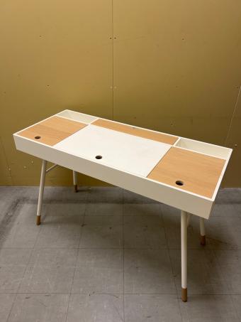 BoConcept (ボーコンセプト) デスク ホワイト×ナチュラル 82 収納付き CUPERTINO