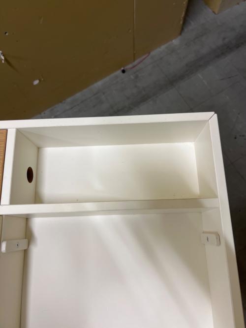 BoConcept (ボーコンセプト) デスク ホワイト×ナチュラル 82 収納付き CUPERTINO