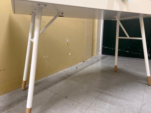 BoConcept (ボーコンセプト) デスク ホワイト×ナチュラル 82 収納付き CUPERTINO