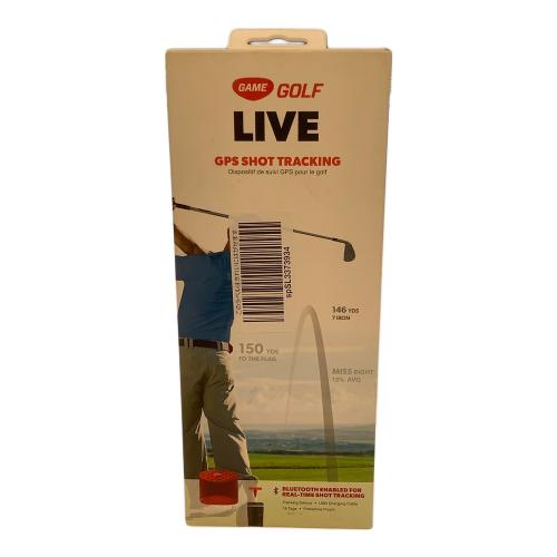 GAME GOLF ゴルフGPSナビ レッド GAME GOLF LIVE GPS SHOT S