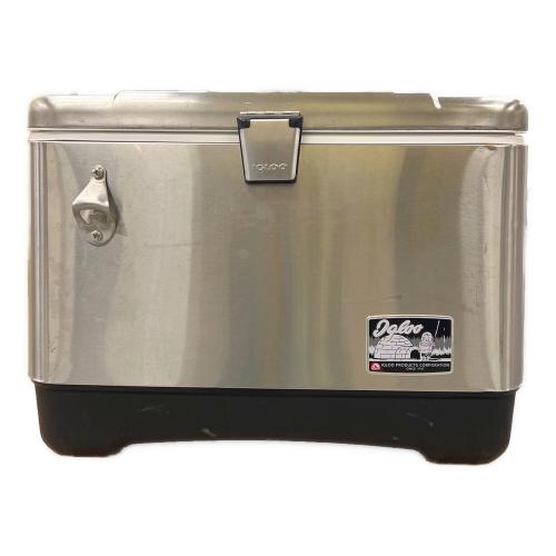 iGloo (イグルー) クーラーボックス シルバー ステンレス