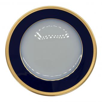 大倉陶園 (オオクラトウエン) プレート ▲ 瑠璃片葉金蝕