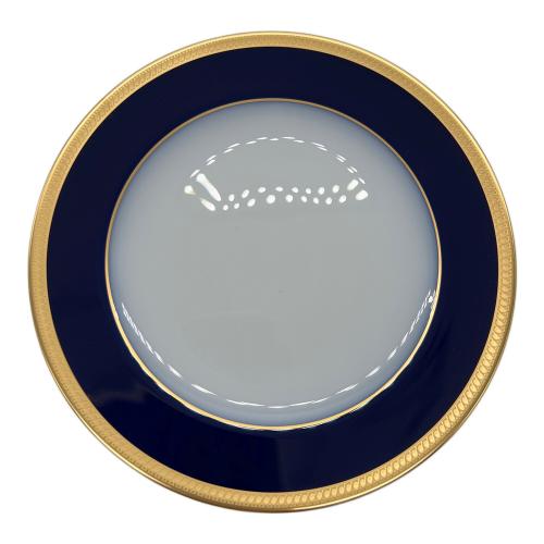 大倉陶園 (オオクラトウエン) プレート ▲ 瑠璃片葉金蝕