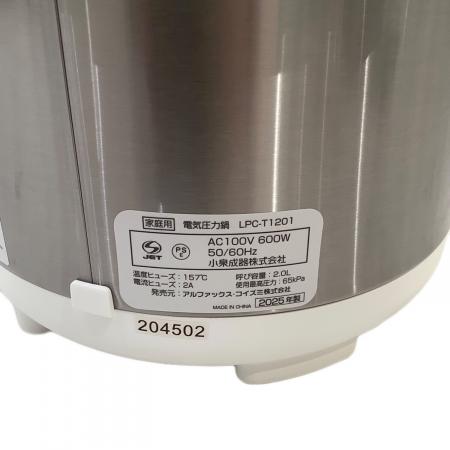 KOIZUMI (コイズミ) 電気圧力鍋 LPC-T1201 2025年製|トレファクONLINE KOIZUMI (コイズミ) 電気圧力鍋 LPC-T1201 2025年製|トレファクONLINE