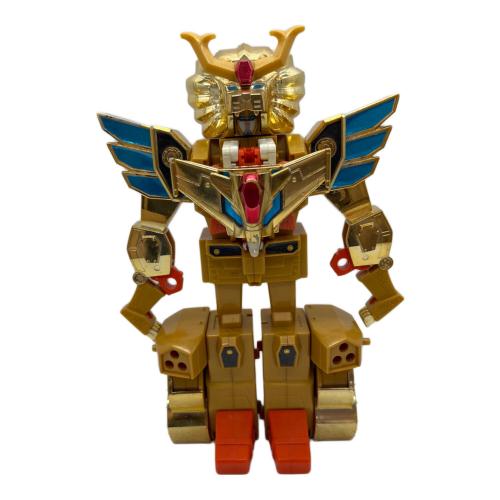 黄金勇者ゴルドラン (オウゴンユウシャゴルドラン) レトロホビー DX獣王合体 レオンカイザー 当時物