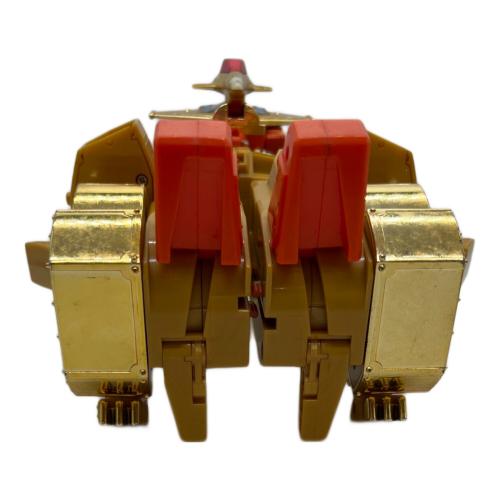 黄金勇者ゴルドラン (オウゴンユウシャゴルドラン) レトロホビー DX獣王合体 レオンカイザー 当時物