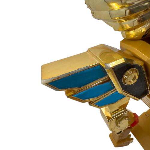 黄金勇者ゴルドラン (オウゴンユウシャゴルドラン) レトロホビー DX獣王合体 レオンカイザー 当時物
