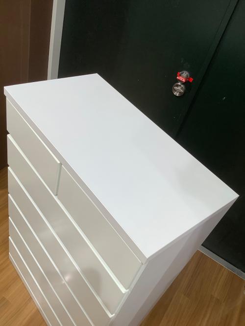 アルファタカバ チェスト ホワイト 182 6段 フリージア