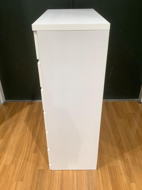 アルファタカバ チェスト ホワイト 182 6段 フリージア