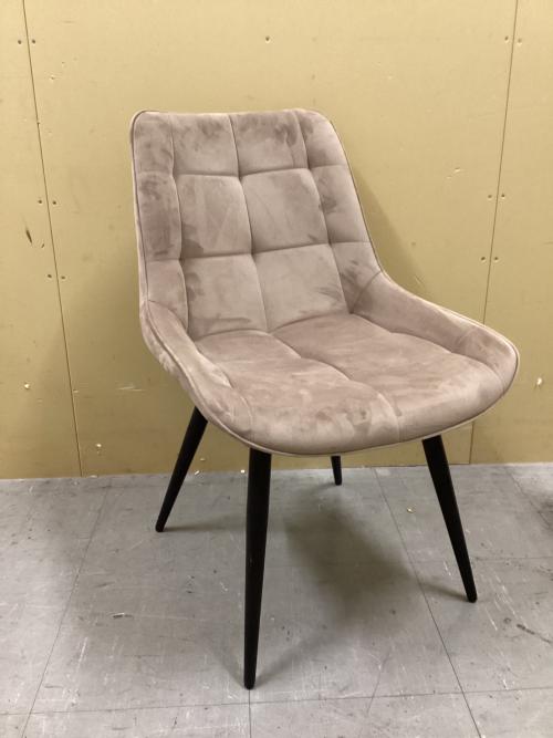 kanademono（かなでもの） チェア Elegant Velvet Box Stitch Chair