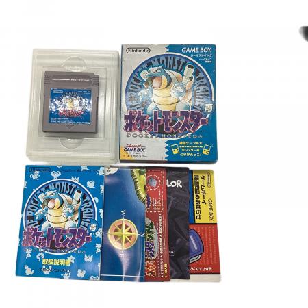ゲームボーイ用ソフト ポケットモンスター 赤・青・緑セット