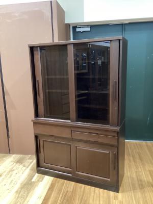 食器棚 231 ブラウン