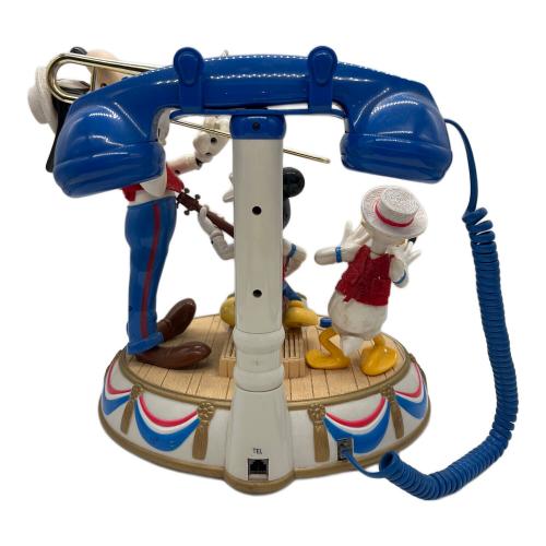 DISNEY (ディズニー) レトロホビー ※年数経過の為、保証無し ミッキー ディキシー バンド 電話機 動作確認済み