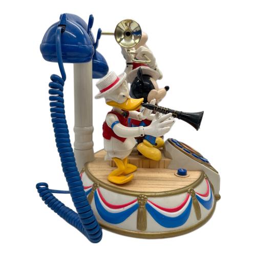 DISNEY (ディズニー) レトロホビー ※年数経過の為、保証無し ミッキー ディキシー バンド 電話機 動作確認済み