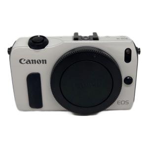 CANON ミラーレス一眼カメラ EOS M 1800万画素(有効画素) APS-C 専用電池 SDHCカード SDカード SDXCカード 標準：ISO100～12800 最高約4.3コマ/秒 1/4000～30秒 021352202428