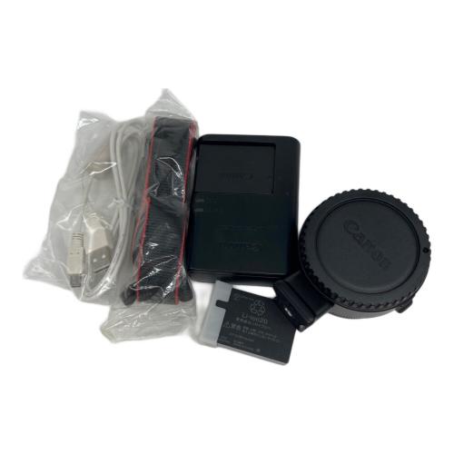 CANON ミラーレス一眼カメラ EOS M 1800万画素(有効画素) APS-C 専用電池 SDHCカード SDカード SDXCカード 標準：ISO100～12800 最高約4.3コマ/秒 1/4000～30秒 021352202428