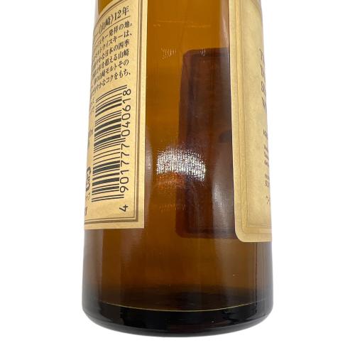 山﨑 (ヤマザキ) ジャパニーズウィスキー 180ml 山﨑12年 12年 未開封