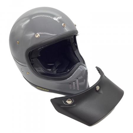 SHOEI EX ZERO パサルトグレー XL 極上美品 SHOEI (ショウエイ) EX-ZERO(バサルトグレー) SIZE L PSCマーク(バイク