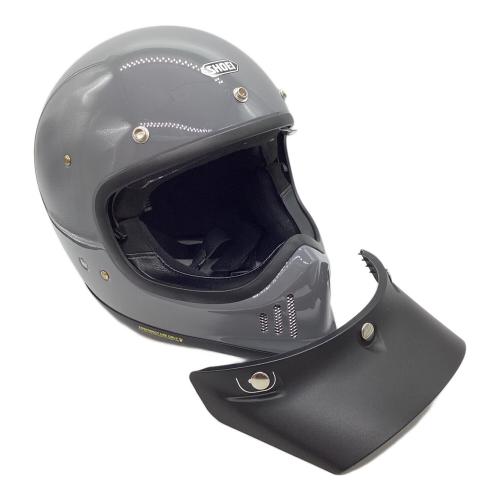 SHOEI (ショウエイ) EX-ZERO(バサルトグレー) SIZE L PSCマーク(バイク用ヘルメット)有
