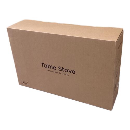 BALMUDA (バルミューダ) カセットコンロ KGS01JP-WH 2024年製 PSLPGマーク有