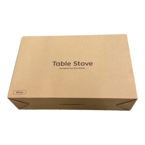 BALMUDA (バルミューダ) カセットコンロ KGS01JP-WH 2024年製 PSLPGマーク有