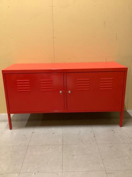 【リユース品】スチール収納　赤　IKEA お洒落 リユース品】スチール収納 赤 IKEA お洒落 リユース品 スチール収納 赤