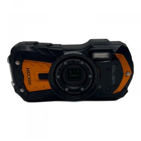 ☆RICOH リコーR03040 WG70 防水デジタルカメラ 使用頻度少ない RICOH WG-70 リコー本格防水デジタルカメラ 14m防水 1.6m耐衝撃