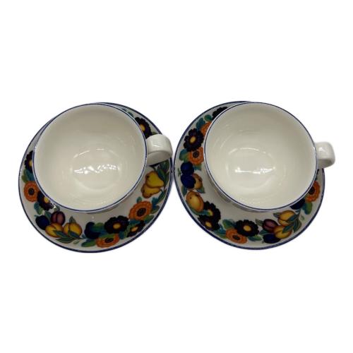 ROYAL COPENHAGEN (ロイヤル・コペンハーゲン) カップ&ソーサー ▲ ゴールデンサマー 2Pセット