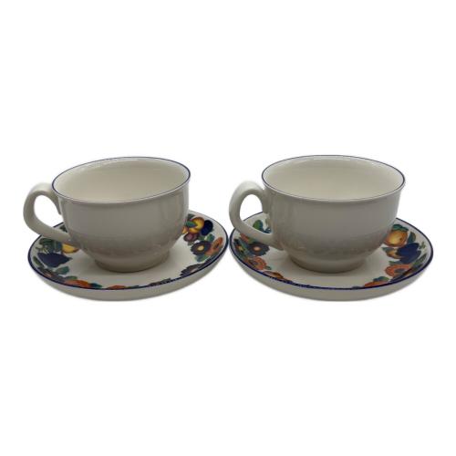 ROYAL COPENHAGEN (ロイヤル・コペンハーゲン) カップ&ソーサー ▲ ゴールデンサマー 2Pセット