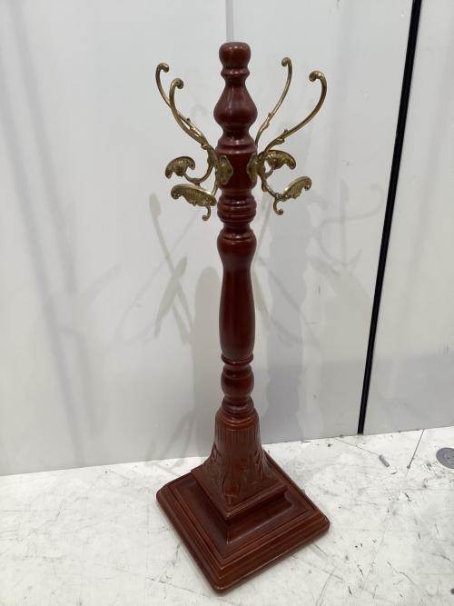 アンティークハンガーポール ブラウン