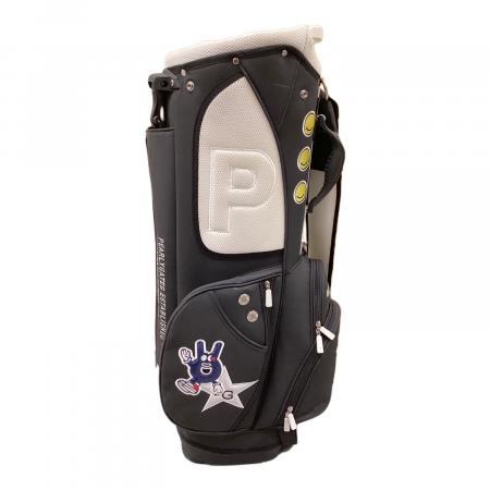PEARLY GATES (パーリーゲイツ) キャディバッグ ブラック×ホワイト