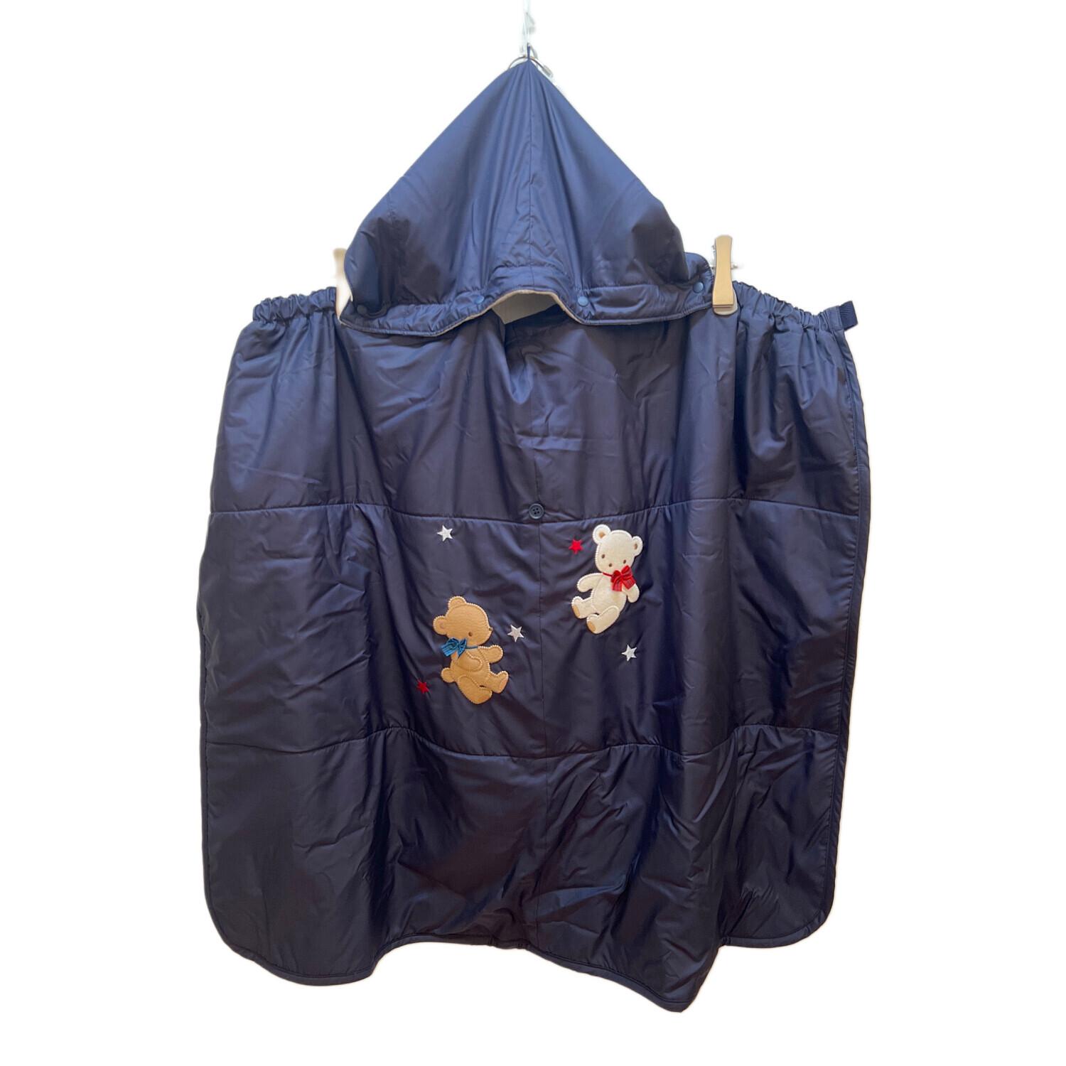 ファミリア　3WAYブランケット　ネイビー familiar (ファミリア) 3wayブランケット ネイビー｜トレファク