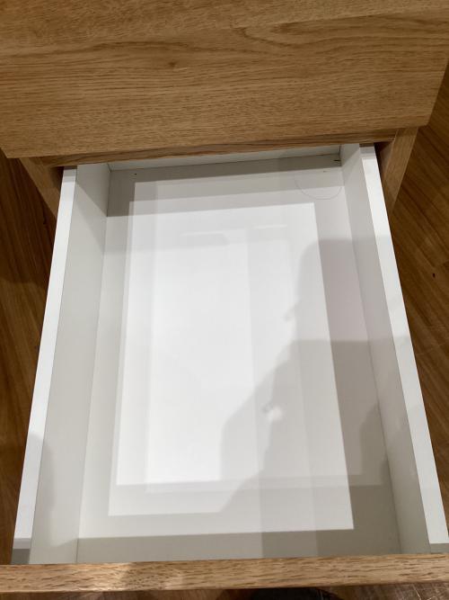 ニトリ キャビネット ライトブラウン ポルテ40