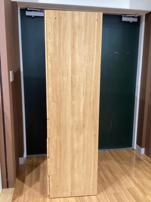 ニトリ キャビネット ライトブラウン ポルテ40