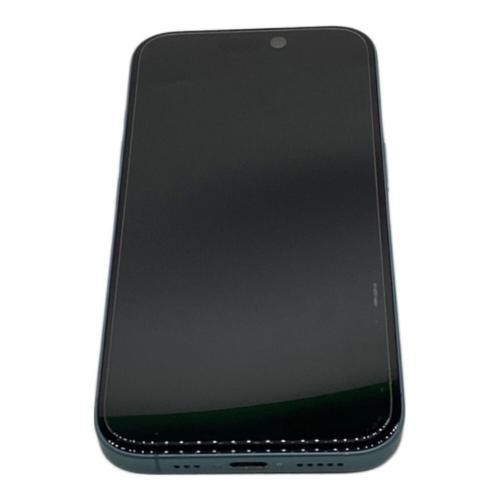 Apple (アップル) iPhone16 NYDV3J/A サインアウト確認済 352348385376097 ー SIM FREE 128GB バッテリー:Sランク(100%) 程度:Aランク Blancco社データ消去済み