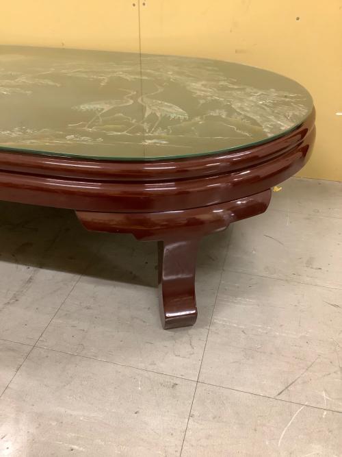 螺鈿細工 (ラデンザイク) 座卓 ブラウン｜トレファクONLINE