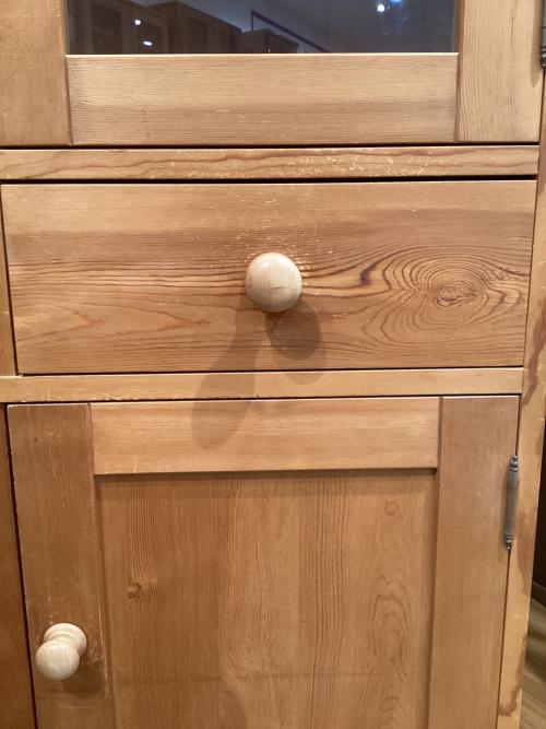 食器棚 カントリー調 98 ナチュラル