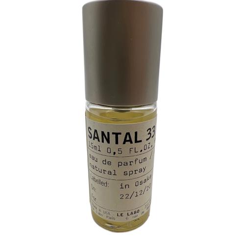 LE LABO (ル ラボ) オードパルファム 15ml 残量80%-99% サンタル