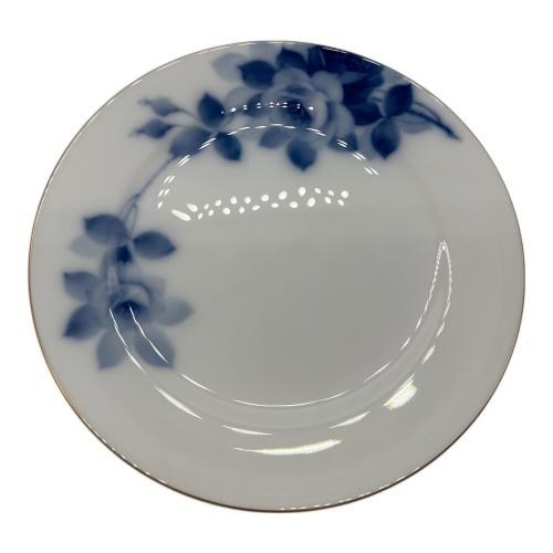 大倉陶園 (オオクラトウエン) フィッシュ皿 ▲ ブルーローズ8011A/2H 2Pセット