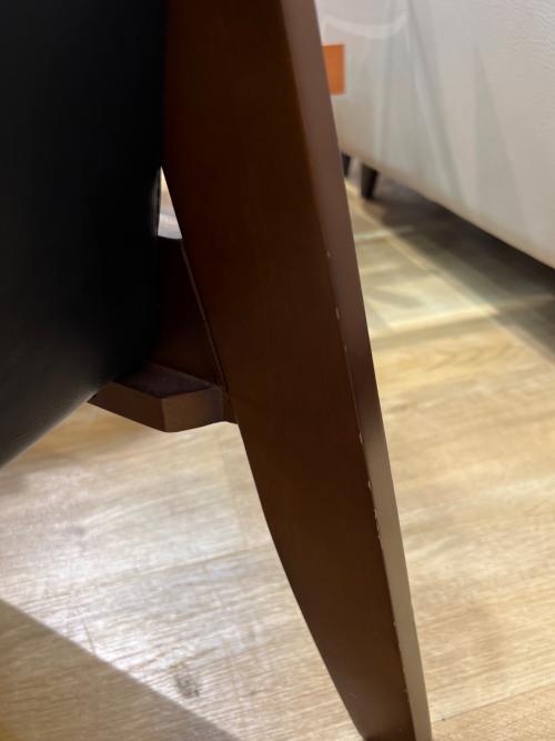 2人掛けソファー ブラック 192 合皮