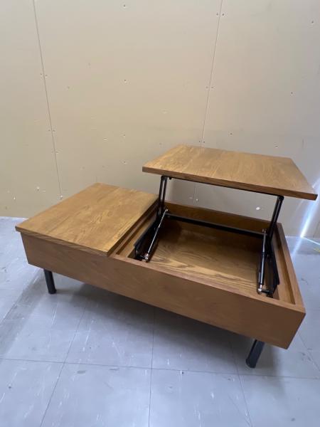 journal standard Furniture リフティングテーブル 幅1000 奥550 高380