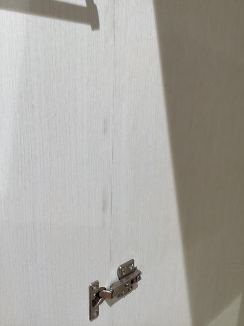 ニトリ ワードローブ ホワイト トラウト80