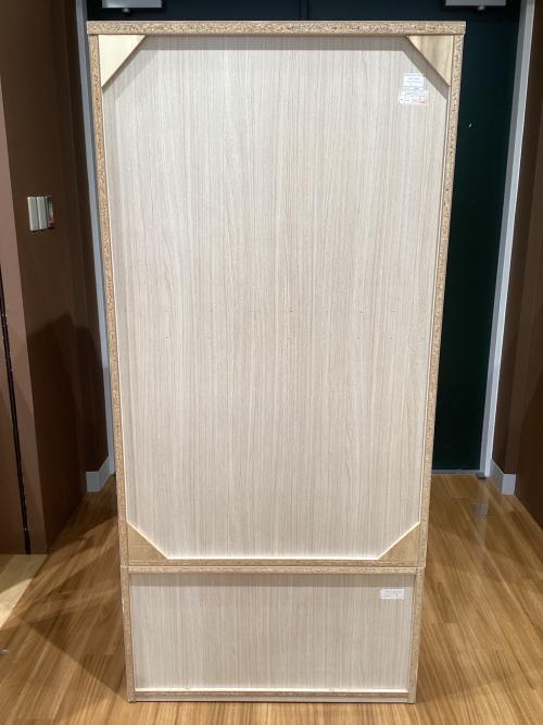 ニトリ ワードローブ ホワイト トラウト80