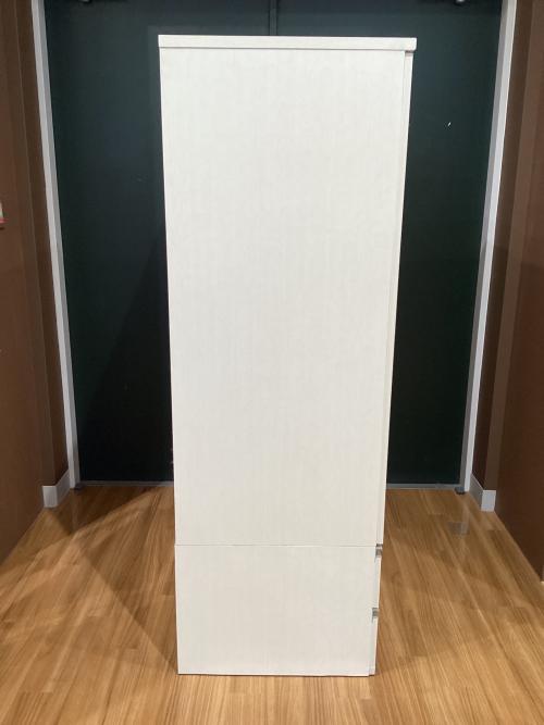 ニトリ ワードローブ ホワイト トラウト80