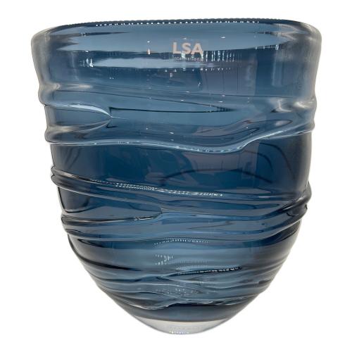 LSA (エルエスエー) ガラスベース 花瓶 Yarn Vase H24 ①